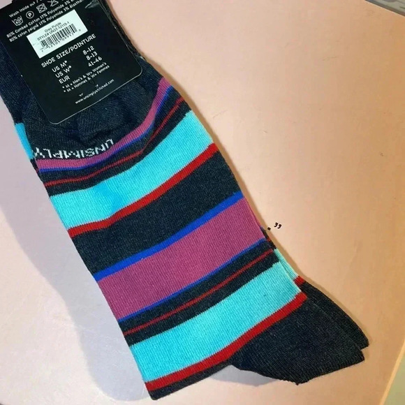 Unsimply Stitched Gray/Purple minimal stripe - Picture 7 of 7